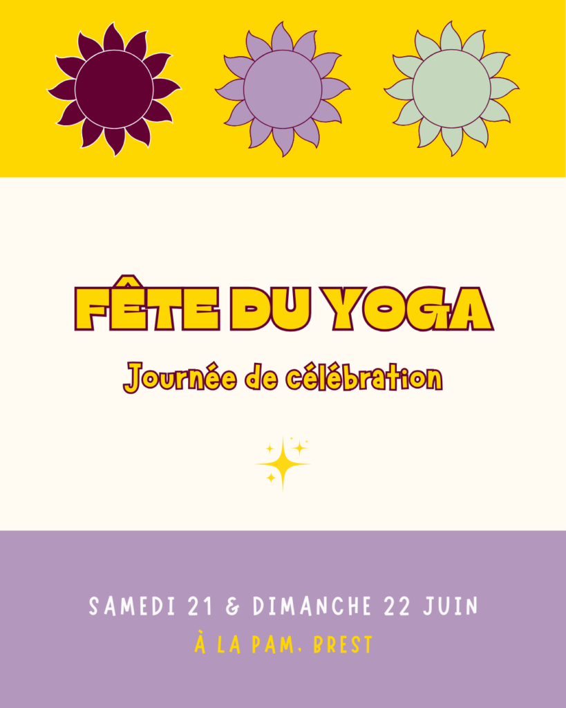 Journée Fête du Yoga à La PAM - Brest